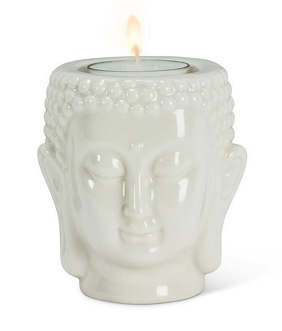 Buddha Head Tealight Holder