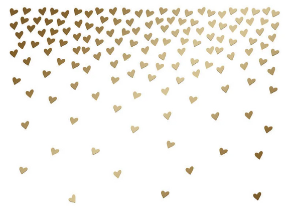 Golden Hearts Boxed Notes
