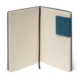 My Notebook Large Lined - Petrol Blue