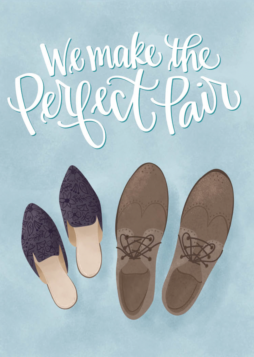 Anniversary - Perfect Pair – Take Note Stationery Boutique