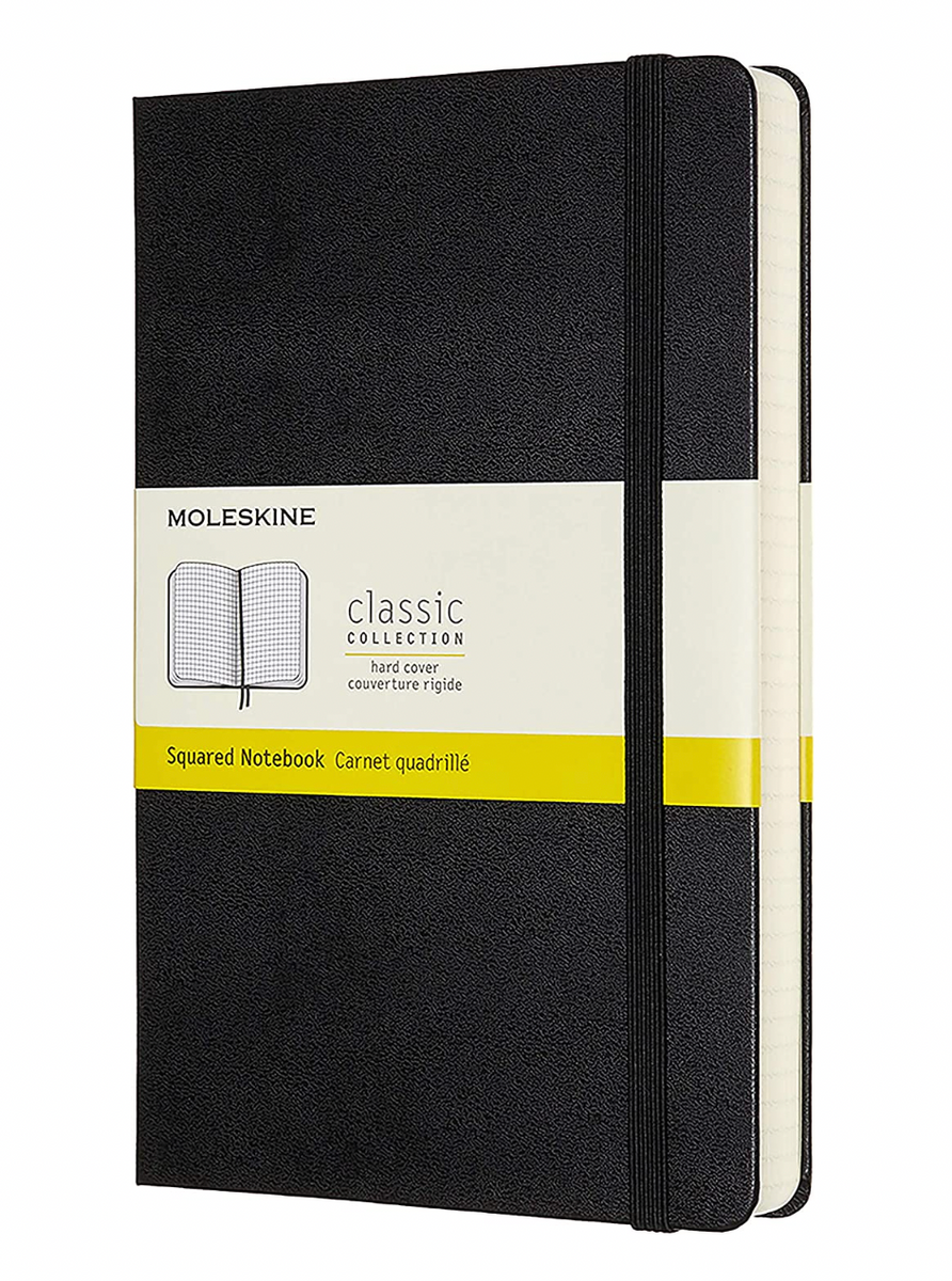 Moleskine Pocket Squared Notebook - Black – Take Note Stationery