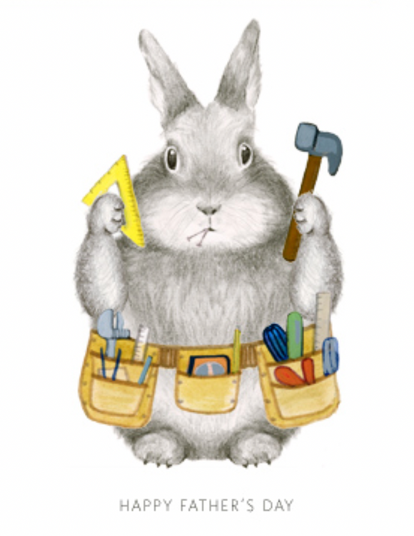 Father's Day - Tool Belt Bunny