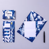Apothecary Pigeon, Botanical Folding Letter Set 6-pack