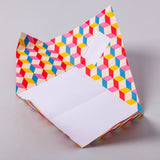 Urban Pigeon, Colourful Folding Letter 6-Pack
