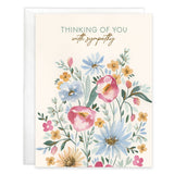 Sympathy - Pray Flowers (Scripture)