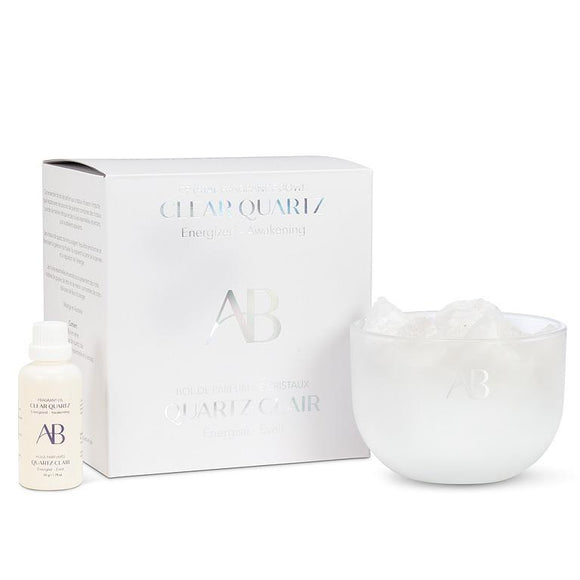 Aromabotanical Clear Quartz Fragrance Bowl - New Release