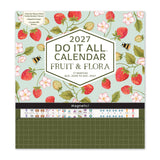 2027 Fruit & Flora Do It All™ Academic Wall Calendar