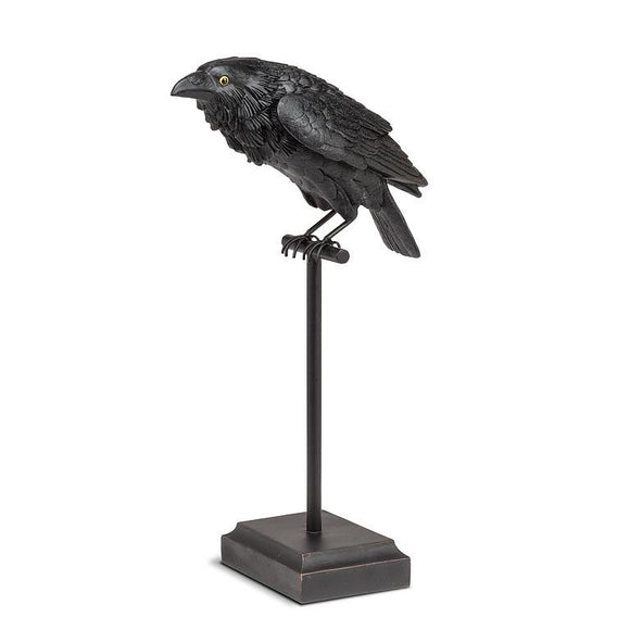 Perched Crow