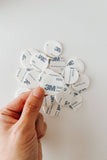 50 Double-Sided Adhesive for Wax Seals