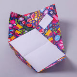 Floral Fantasia Pigeon, Botanical Folding Letters 6-Pack