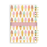 Cool & Creamy Harper Split-Spiral Notebook & Pen Set