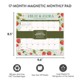 2027 Fruit & Flora Magnetic Monthly Pad