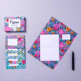 Wildflower Pigeon, Floral Letter 6-Pack