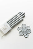 Pale Gray Glue Gun Sealing Wax (Box of 5 Sticks)