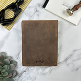 Leather Pen Case - 6 Slot
