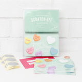 Valentines Cards Set - Sweethearts (Scratch-off)