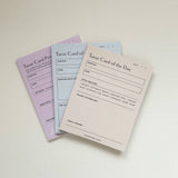 Tarot Reading Notepad Collection