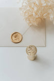 3D Heirloom Peony Wax Seal