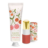 Cherry Apple Lip Balm & Hand Lotion Set