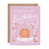 Birthday - Floral Fortune (Scratch-off)