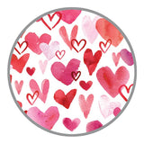 Envelope Seals - Watercolor Hearts