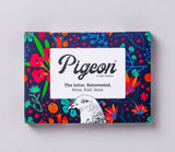 Midnight Garden Pigeon, Floral Folding Letter Set 6-pack