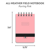 All-Weather Field Book Pink Hunter