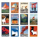 2027 Travel Postcard Calendar