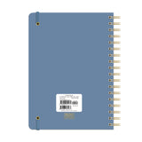 2027 Blue Gray Tri-Tab Academic Planner