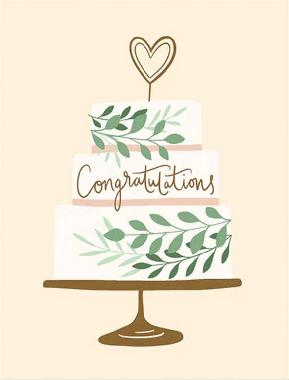 Wedding - Heart a Top Cake