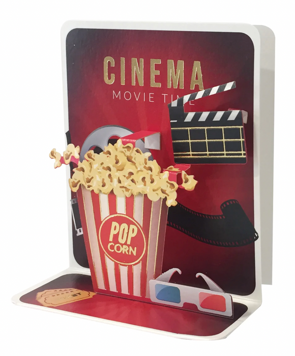 Blank Pop-Up - Movie Theatre Popcorn