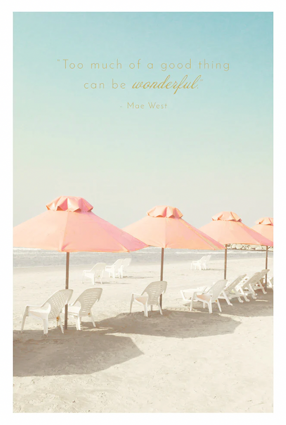Birthday - Pastel Beach Umbrellas