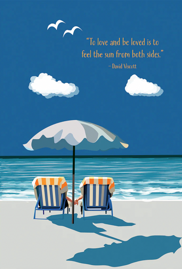 Anniversary - Two Beach Chairs
