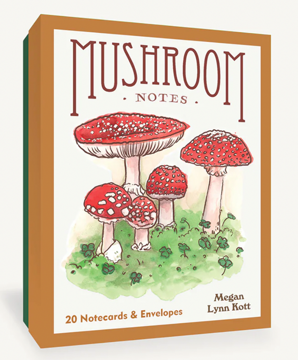 Mushrooms Boxed Notecards