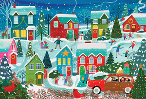 Christmas - Village Scene