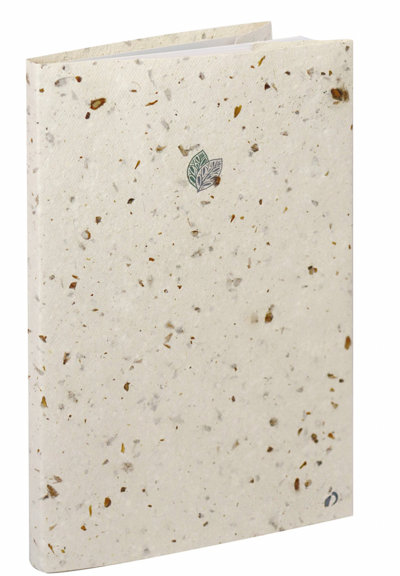 Recycled Lined Notebook - Cereal Paper