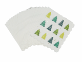 Cocktail Napkin - Holiday Trees