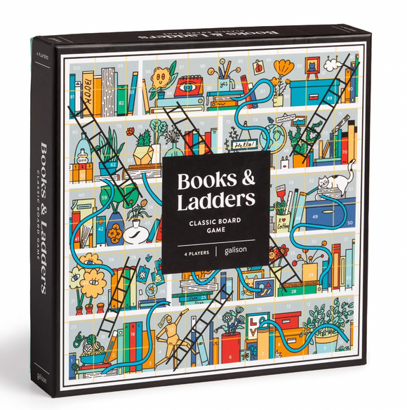 Books & Ladders Board Game