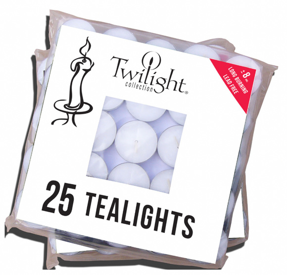 Tealight Candles 25/pk