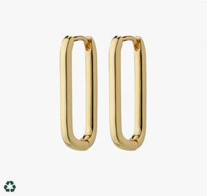 Pilgrim Michalina Recycled Earrings: Gold
