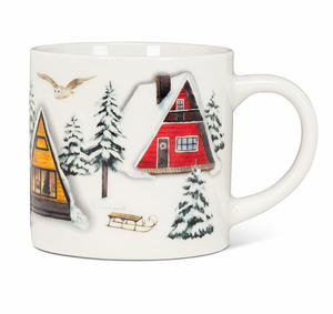 Winter Cabins Mug