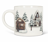 Winter Cabins Mug