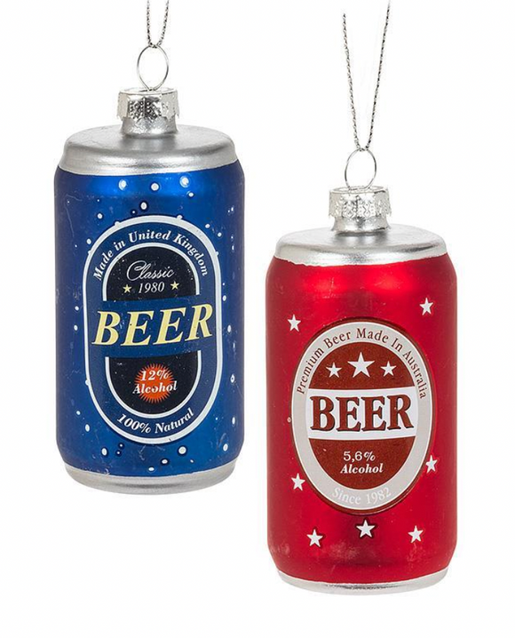 Holiday Beer Can Ornament