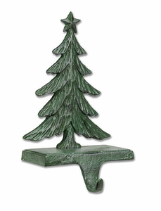 Green Tree Stocking Hook