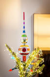 Rainbow Stripe Tree Topper