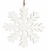 Glossy Snowflake Ornament
