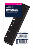 Pocket Black Ruler & Page Marker