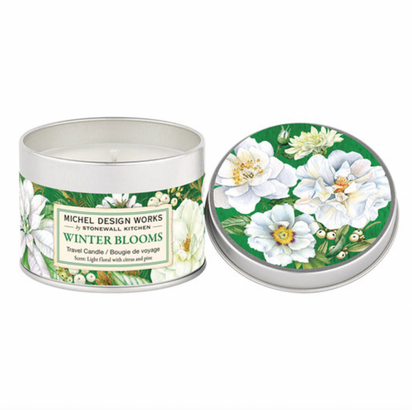 Michel Design Travel Candle - Winter Blooms