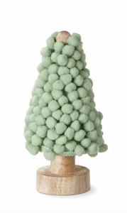 Seafoam Pom Pom Ribbon Spool