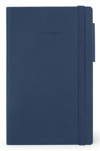My Notebook Medium Lined - Galactic Blue